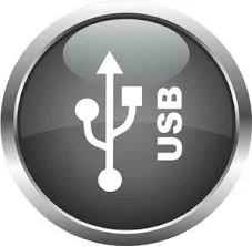 2 منفذ USB