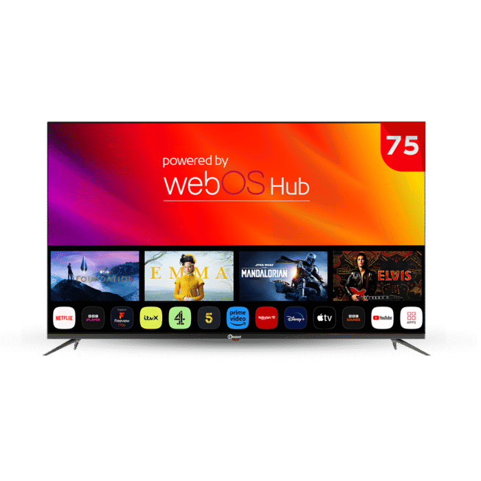 شاشة دانسات 75 بوصة سمارت 4k