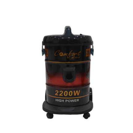 مكنسة كهربائية برميل كمفورت 25 لتر 2200 وات - أسود