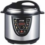 طنجرة ضغط كهربائية ارو 6 لتر - 1000 وات - أسود