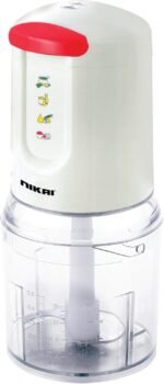 قطاعة خضراوات نيكاي 0.5 لتر - 350 وات - أبيض