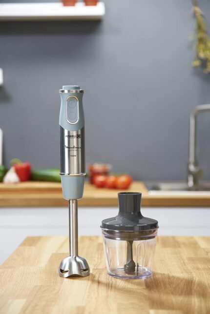 خلاط يدوي مولينكس 3*1 1000 وات كويك شيف - ستيل