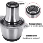 مفرمة طعام كيون 2 لتر 500 وات - ستيل