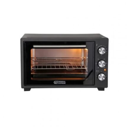 فرن كهربائي 45 لتر جنرال سوبريم 2000 وات – أسود