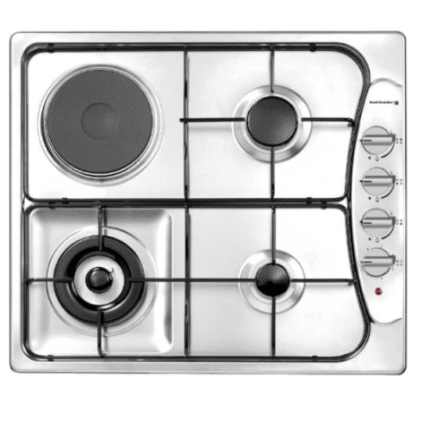 سطح بلت ان كلفنيتور 3 شعلة غاز + 1 عين كهرباء حجر - 60 سم