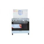 فرن دورا غاز 5 شعلات 90*60 سم شوايه  - ستيل