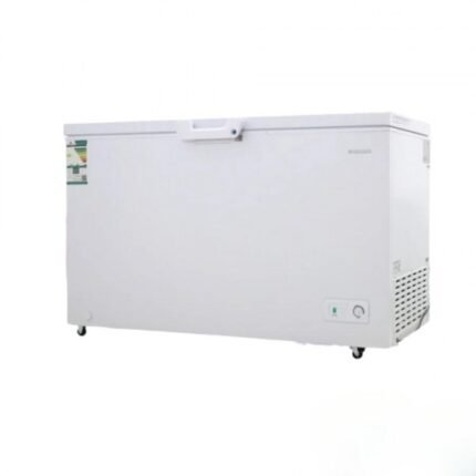 فريزر 11 قدم بنشمارك أرضي - أبيض