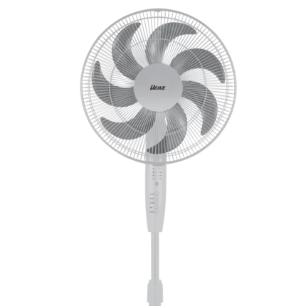 مروحة ستاند يوجين 35 وات - 12 سرعة - أبيض