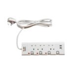توصيلة كولين كهربائيه 3 متر - 3 مخارج - 2 USB