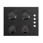 سطح غاز بلت ان كوميتل 60×60 سم - 4 عين - أمان كامل - أسود