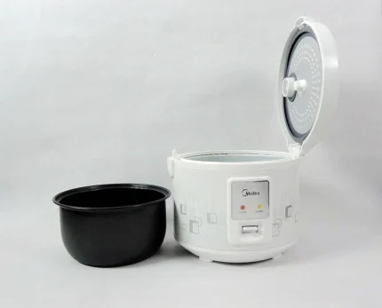 طباخ كهربائي ميديا 1.8 لتر - 650 وات - أبيض