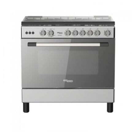 فرن غاز سوبر جنرال 60*90 سم 5 شعلة - ستيل