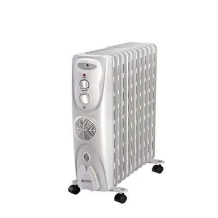 دفاية كهربائية جنرال سوبريم زيت 2800 وات – 11 ريشه – أبيض