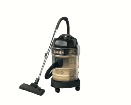 مكنسة كهربائية برميل سرين 25 لتر 1800 وات أسود / ذهبي