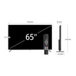 شاشة ٦٥ بوصة سمارت تشيك 4K -GOOGLE TV-QLED