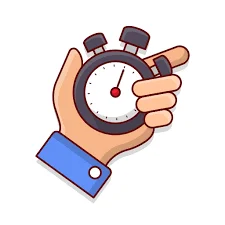 تايمر حتى 60 دقيقة 
