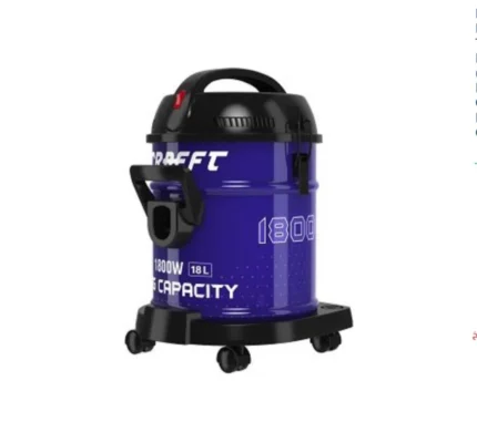 مكنسة كهربائية برميل كرافت 18 لتر 1800 وات - أزرق