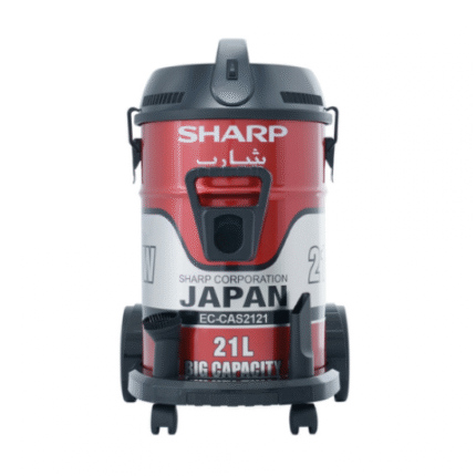 مكنسة شارب البرميل 21 لتر - 2100 وات - أحمر